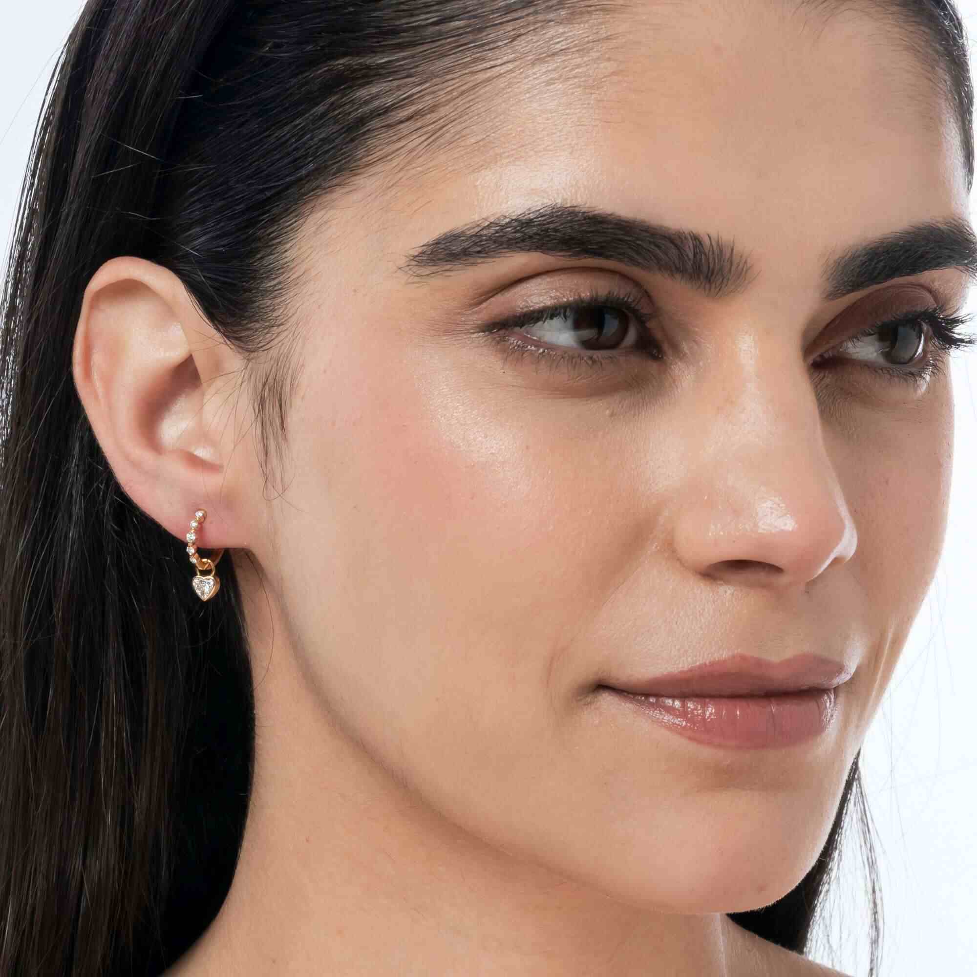 Eloise Diamond Hoop