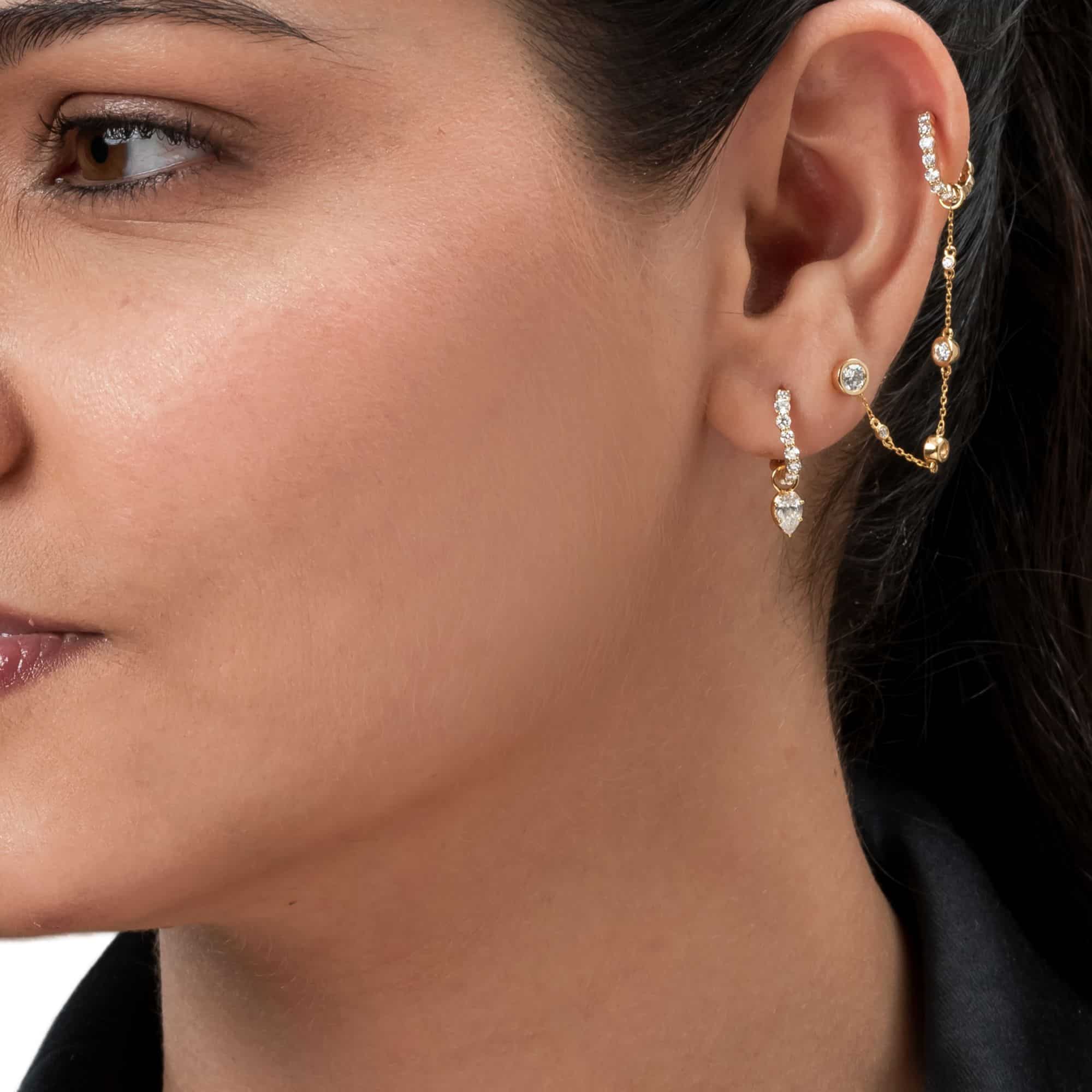 Céleste Earring Connector