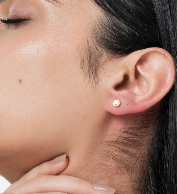 Iris Grande Round Stud