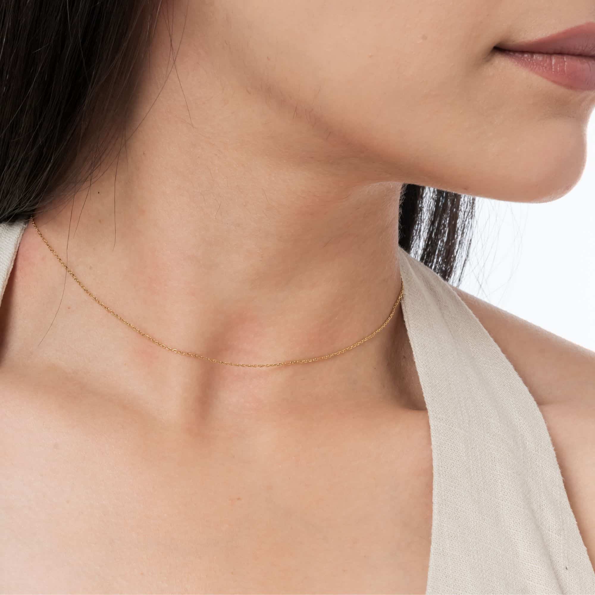 Lyra Gold Necklace