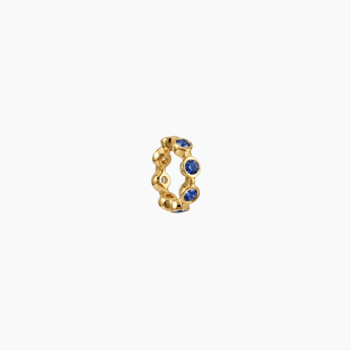 Marceline Bead Charm in Natural Blue Sapphire