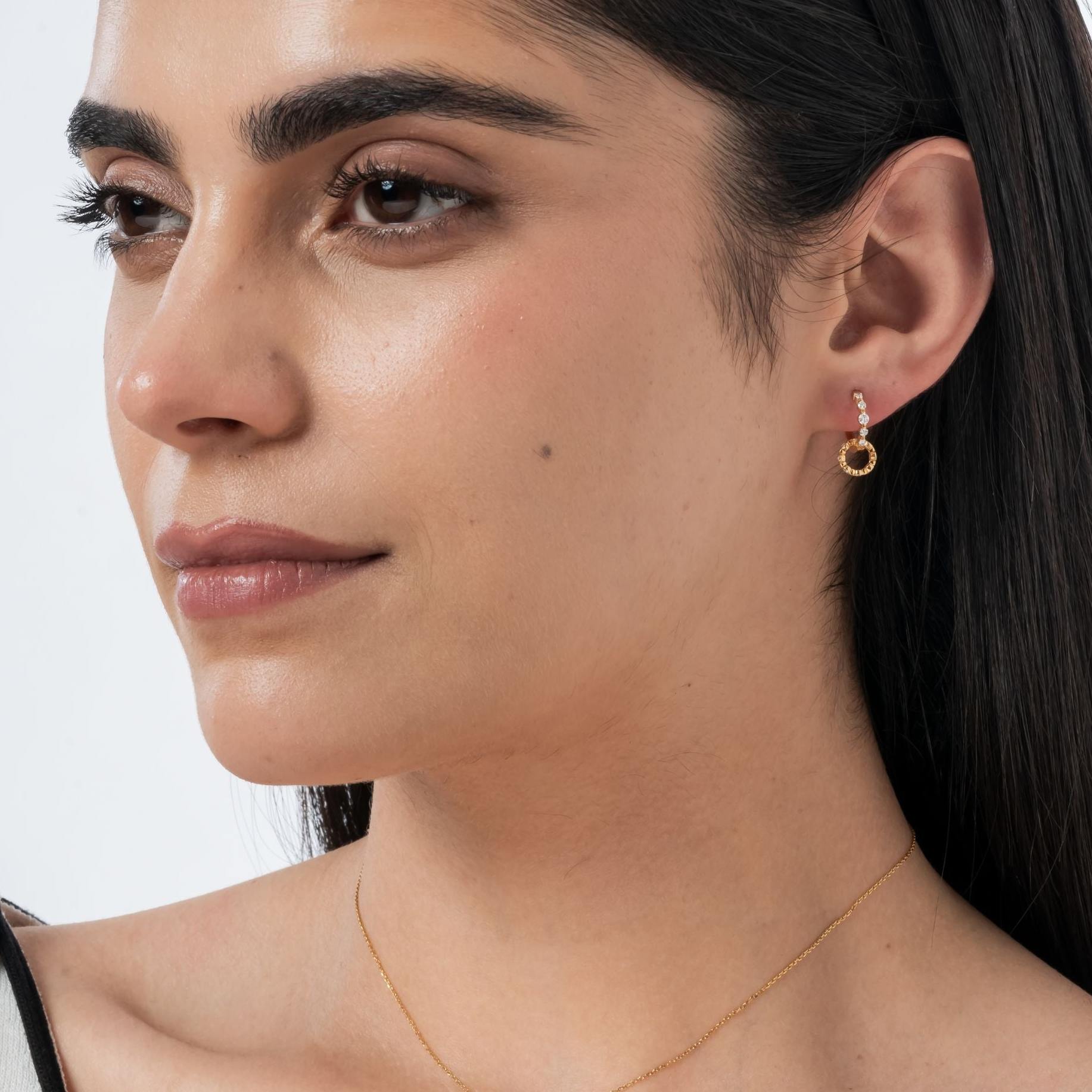 Eloise Diamond Hoop