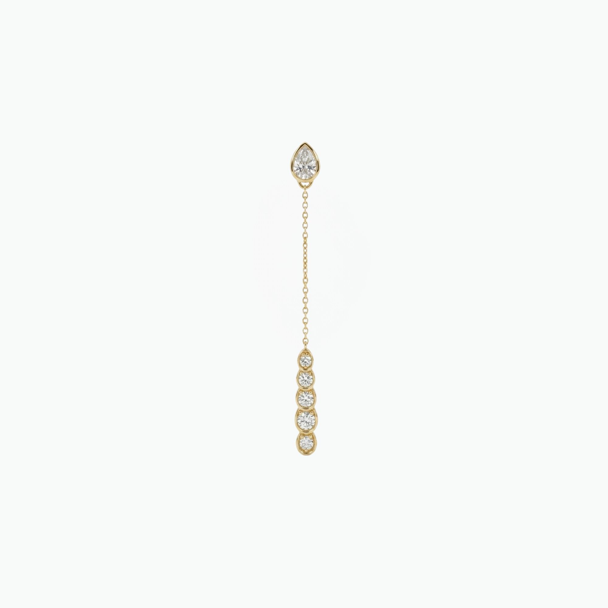 Clara Pear Stud