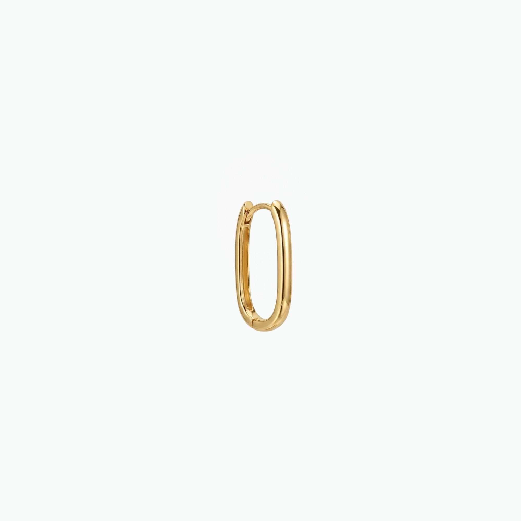 Orla Solid Gold U Hoop