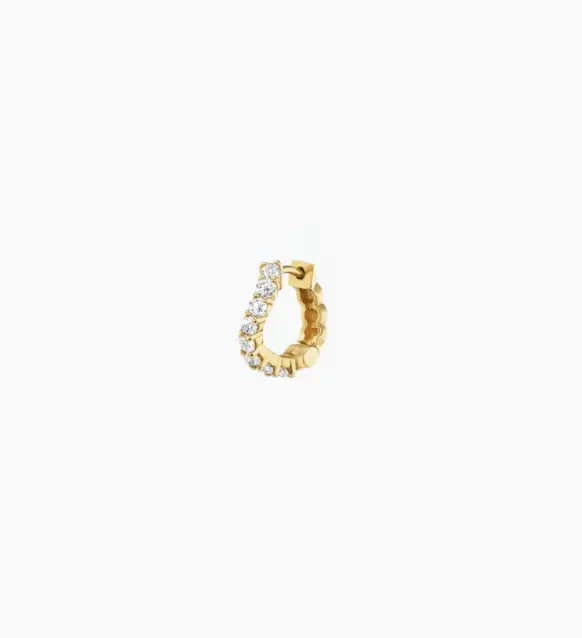 Solene Diamond Hoop